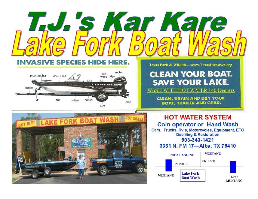 Lake Fork, Fishing, Black Bass, White Bass, Sand Bass, Crappie, Catfish, Bream, Guide, Service, Hotel, Rooms, Cabins, Water Front, RV, RV's, Water Front, Marina, Boat Ramp, Tournaments, SRA, TTBC, Texas, Capital, Lunker, Car Wash, Boat Wash, Camping, Golf Course, Rental, Available, Boats, Kayak , Grass, Water Level,  Rattle Trap, Bass and Bucks, JC outdoor, Team, Big Splash, McDonald, Bass Champs, Legend, Skeeter, Ranger, Game Warren,  Parks and Wild Life, crank baits, frogs, spinner baits, jerk baits, jigs, rods, reels, line, fishing line, braid, monofilament , fluorocarbon, yum, bayou baits, Detail, Wash, Wax, Emory, Yantis, Quitman, Mineola, Toyota, ford, Ram, Bass Champs, JC out door, Bud Lite, Bass & Bucks, Alba (lake Fork) 75410, Emory,, Alba (lake Fork) 75410, Yantis, pontoon, bass boat, barge, center console , v bottom, wood, fiberglass, metal, mercury, evenrude, Honda, Yamaha, power pole, mim kota, motor guide, Media, Team , Classic, weather, temperature, wind, clouds, stained, dam, gates, creel, glade, birch, running, coffee, roger, Indian , no name, mustang, William, 515, 514, 2946, 154, barge, Legend, Phoenix, Bass Cat, Texas, Oklahoma, Louisiana, Mad Dog, Guides, J & J, DSM, Oakridge, Minnow Bucket, Lowrance, Hummingbird, 